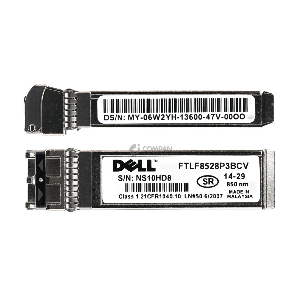 6W2YH DELL 8GB SFP+ 850NM OPTICAL TRANSCEIVER